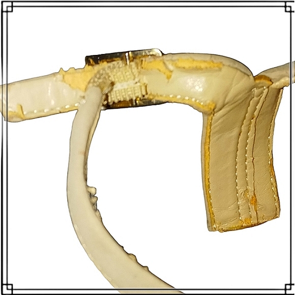 Calvin Klein Nude Gladiator Flat Sandals Size 8.5 - Picture 7 of 9